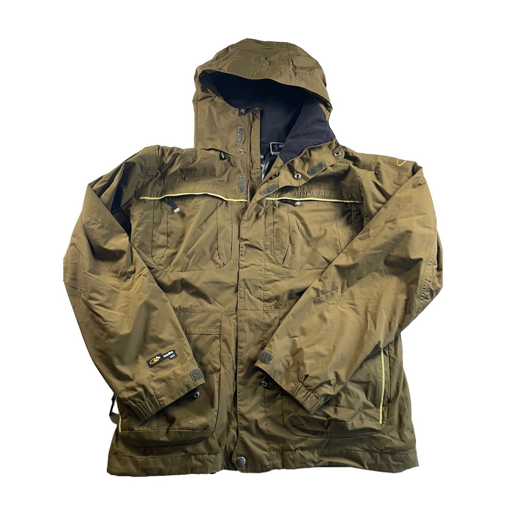 Bonfire Snowboarding Ski Winter Brown Rust Jacket- Men's US M